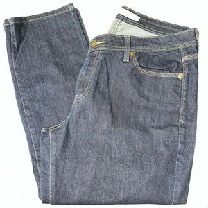 Levi Strauss & Co. 529 Curvy Skinny Leg Blue Medium Wash Cotton Stretch Jeans 16